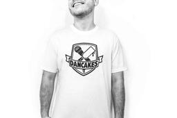 Dancakes Logo T-Shirt - White