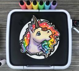 Rainbow Unicorn #3 Pancake Art