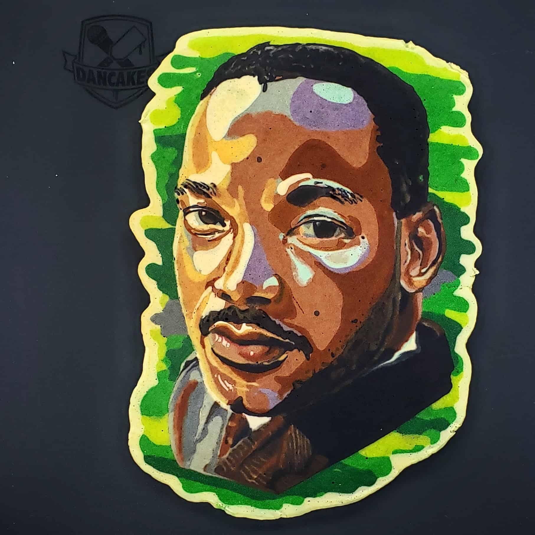 Martin Luther King Jr. Pancake Art | Dancakes