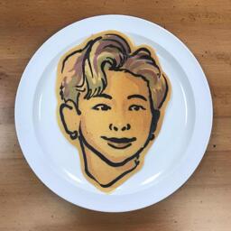 RM from BTS Pancake Art