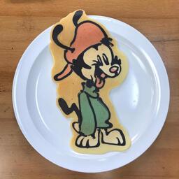 Wakko Pancake Art