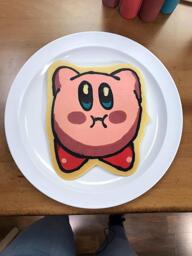 Walla's Kirby Pancake Art