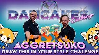 Pancake Art DTIYS: Aggretsuko | The Dancakes Challenge